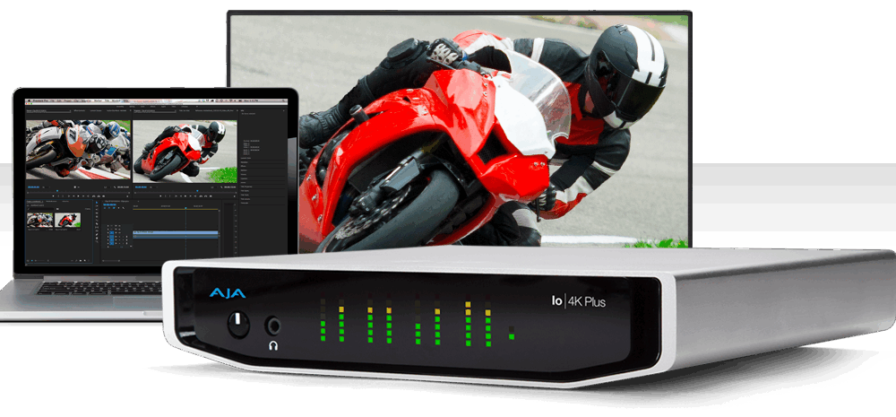 AJA Io 4K Plus Video-Aufnahme-Gerät Thunderbolt (Io 4K Plus)