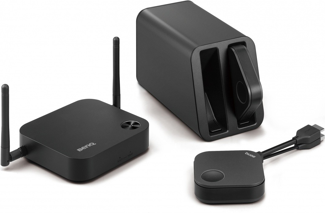BenQ InstaShow WDC10 - Wireless Video-/Audio-Erweiterung - 802.11ac - bis zu 8 m - für BenQ LH710, LH930, LU710, LU960UST, MH536, MS560, Large Venue LU9255