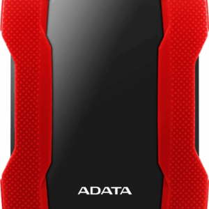 ADATA HD330 - Festplatte - 1TB - extern (tragbar) - USB 3,1 - 256-Bit-AES - Rot (AHD330-1TU31-CRD)