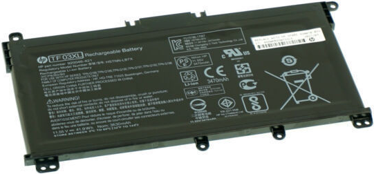 HP - Laptop-Batterie - Lithium-Ionen - 3 Zellen - 3,6 Ah - 41 Wh - für Pavilion 14, 15, 17 (920070-855)