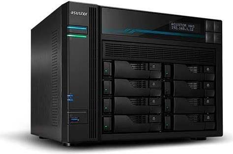 Asus NAS Asustor Lockerstor 8 AS-6508T 0/8HDD/SSD 2.5/3.5+2xM.2 NvMe 90-AS6508T00-MD30 (AS6508T)