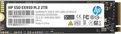 HP EX950 - SSD - High Performance - 2TB - 3D Xpoint (Optane) - intern - M.2 2280 - PCIe 3,1 x4 (NVMe) (5MS24AA#ABB)