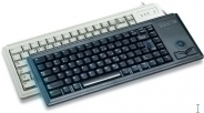 CHERRY Compact-Keyboard G84-4400 - Tastatur - USB - Italienisch - Schwarz