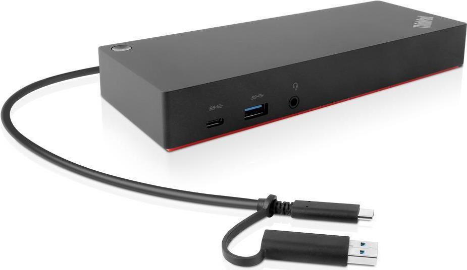 Lenovo ThinkPad Hybrid USB-C with USB-A Dock - Dockingstation - USB-C - 2 x HDMI, 2 x DP - GigE - 135 Watt - Italien