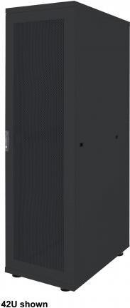 Intellinet Basic - Schrank - bodenstehend - Schwarz, RAL 9005 - 26U - 48,3 cm (19") (715423)