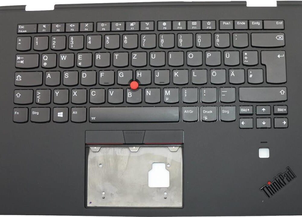 Lenovo Cover Black w/KBD German (01LX793)