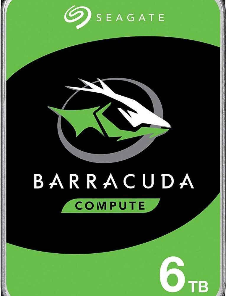 Seagate Barracuda ST6000DM003 - Festplatte - 6TB - intern - 3.5" (8,9 cm) - SATA 6Gb/s - Puffer: 256MB (ST6000DMA03)