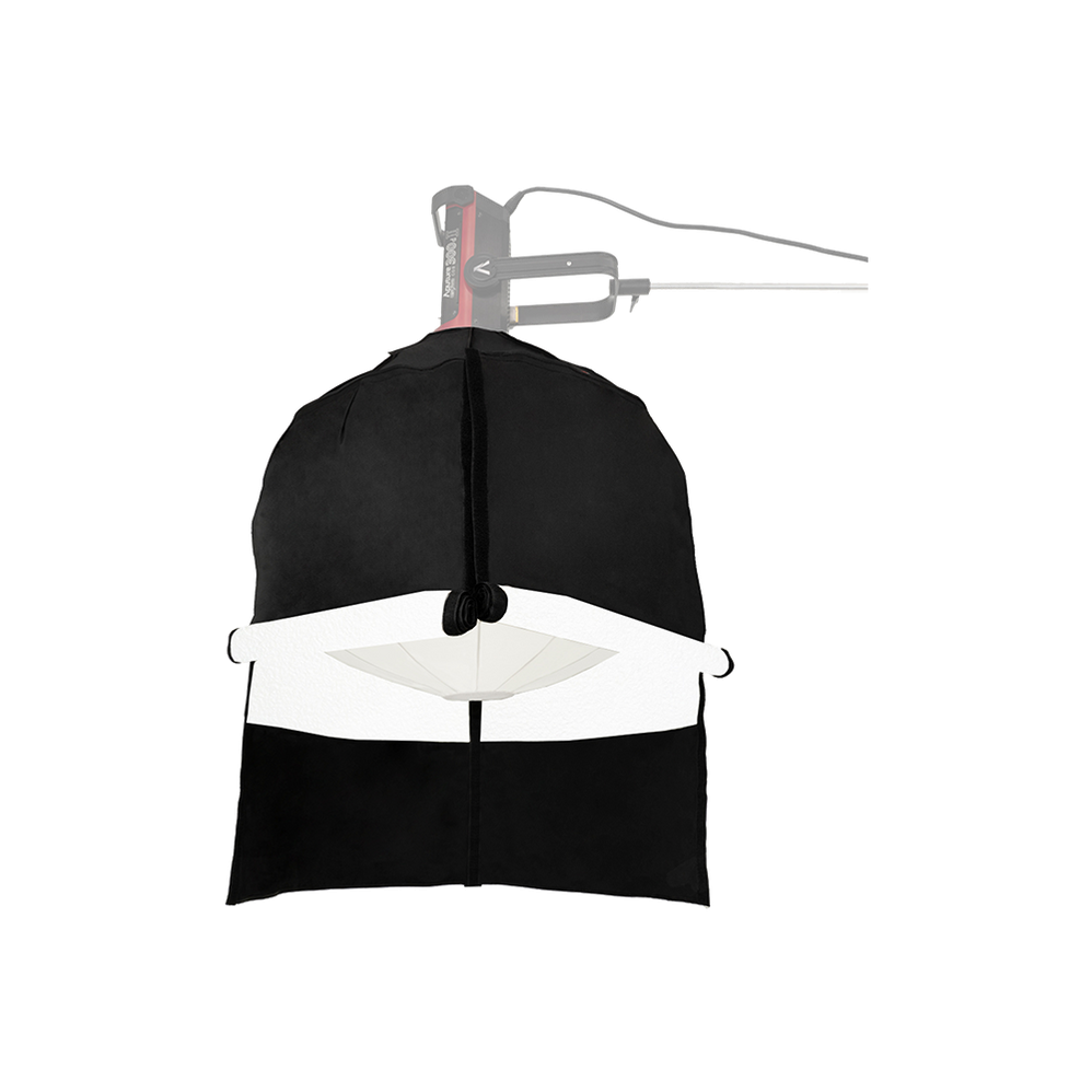 Aputure Lantern - Schwarz - Weiß - 65 cm - 1x Lantern Spring Cage 1x Dif1x Fabric Barn Doors 1x Carrying Bag (AP-LANTERN)