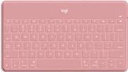Logitech Keys-To-Go - Tastatur - Bluetooth - QWERTY - Niederländisch/Englisch - Blush Pink - für Apple iPad/iPhone/TV