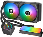Thermaltake Floe RC240 CPU & Memory AIO Liquid Cooler 240mm, Wasserkühlung - schwarz (CL-W271-PL12SW-A)