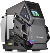 Thermaltake AH T200 - Tower - micro ATX - ohne Netzteil (PS/2) - Schwarz - USB/Audio (CA-1R4-00S1WN-00)