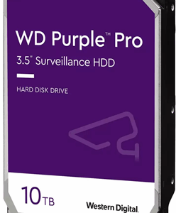 WD Purple Pro WD101PURP - Festplatte - 10TB - intern - 3.5" (8,9 cm) - SATA 6Gb/s - 7200 U/min - Puffer: 256MB (WD101PURP)