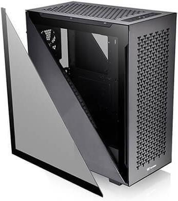 Thermaltake Divider 500 TG Air - MDT - ATX - ohne Netzteil (PS/2) - Schwarz - USB/Audio (CA-1T4-00M1WN-02)