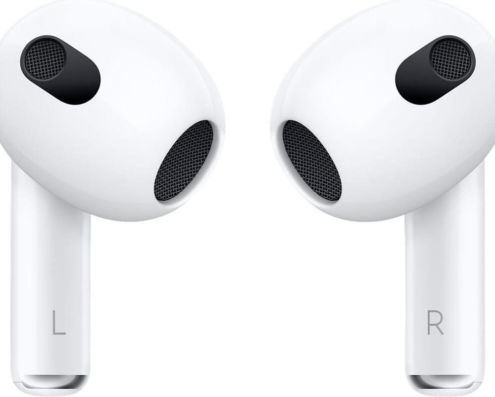 Apple AirPods with MagSafe Charging Case - 3. Generation - True Wireless-Kopfhörer mit Mikrofon - Ohrstöpsel - Bluetooth (MME73ZM/A)