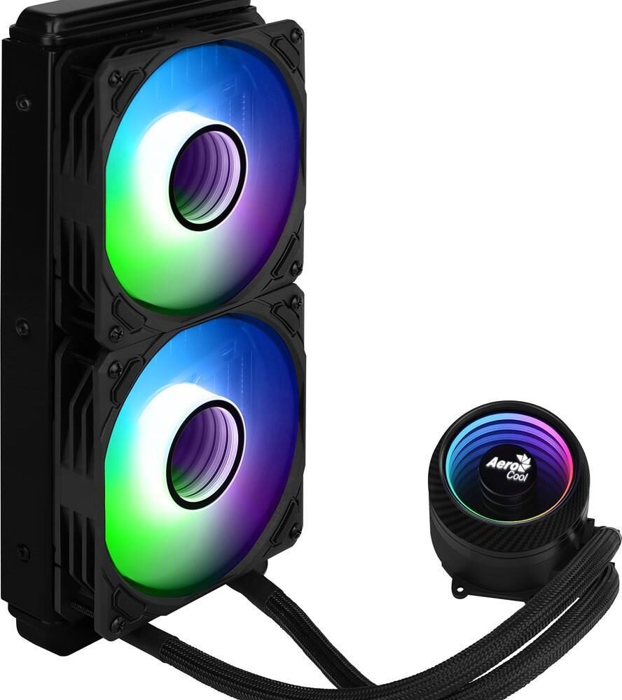 Aerocool Mirage L240 - Prozessor - 26,8 dB - 20,2 dB - Hydraulisch - 4-polig - 2300 U/min (ACLA-MR24117.71)
