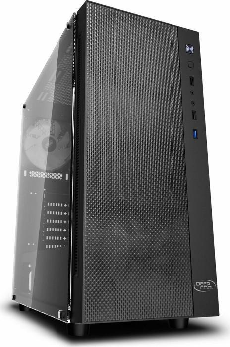 DeepCool MATREXX 55 MESH ADD-RGB 4F - Midi Tower - PC - Schwarz - ATX - EATX - micro ATX - Mini-ITX - Acrylnitril-Butadien-Styrol (ABS) - SPCC - Gehärtetes Glas - Gaming (DP-ATX-MATREXX55-MESH-AR-4F)
