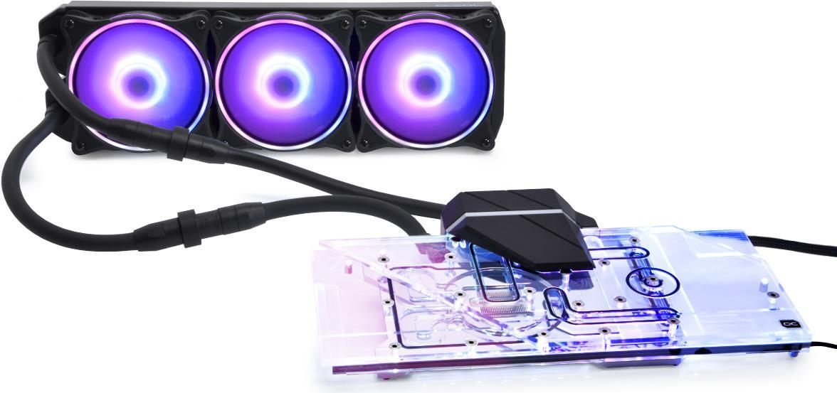 Alphacool Eiswolf 2 AIO - 360mm Radeon RX 6800/6800XT Gaming Trio X mit Backplate EOL (14422)