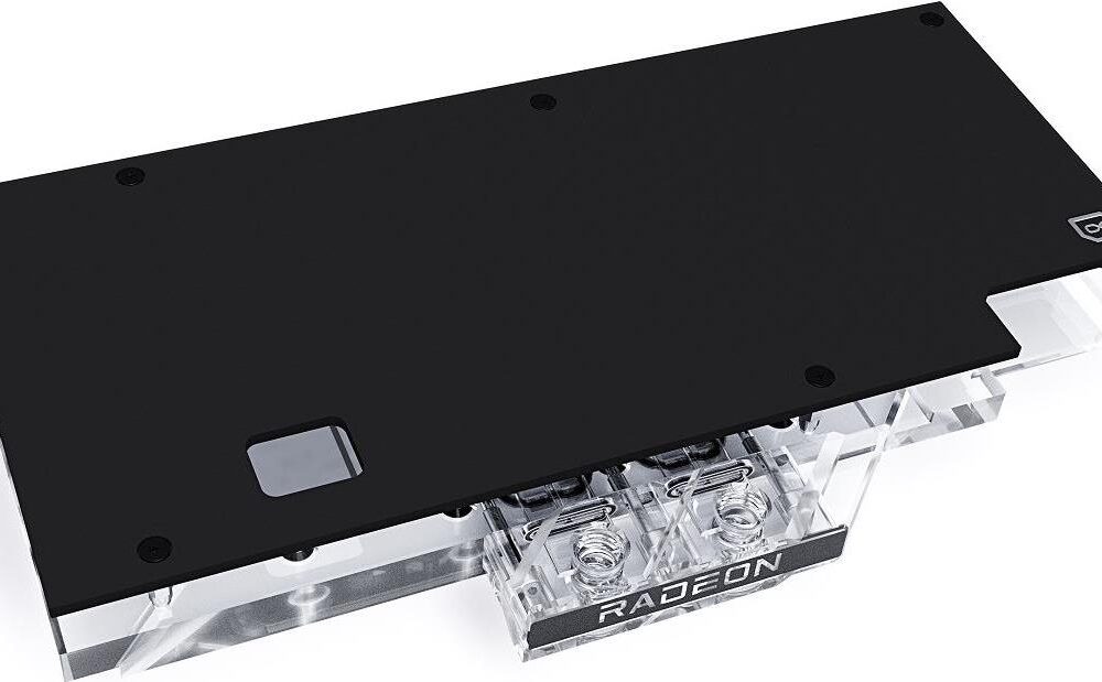 Alphacool Eisblock Aurora Acryl GPX-A Radeon RX 6800/6800XT Strix/TUF mit Backplate PHT EOL (11955)