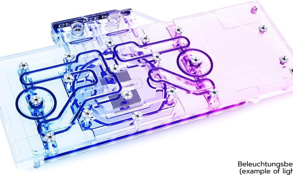 Alphacool 11961 Computerkühlsystemteil/-zubehör Rückenplatte (11961)