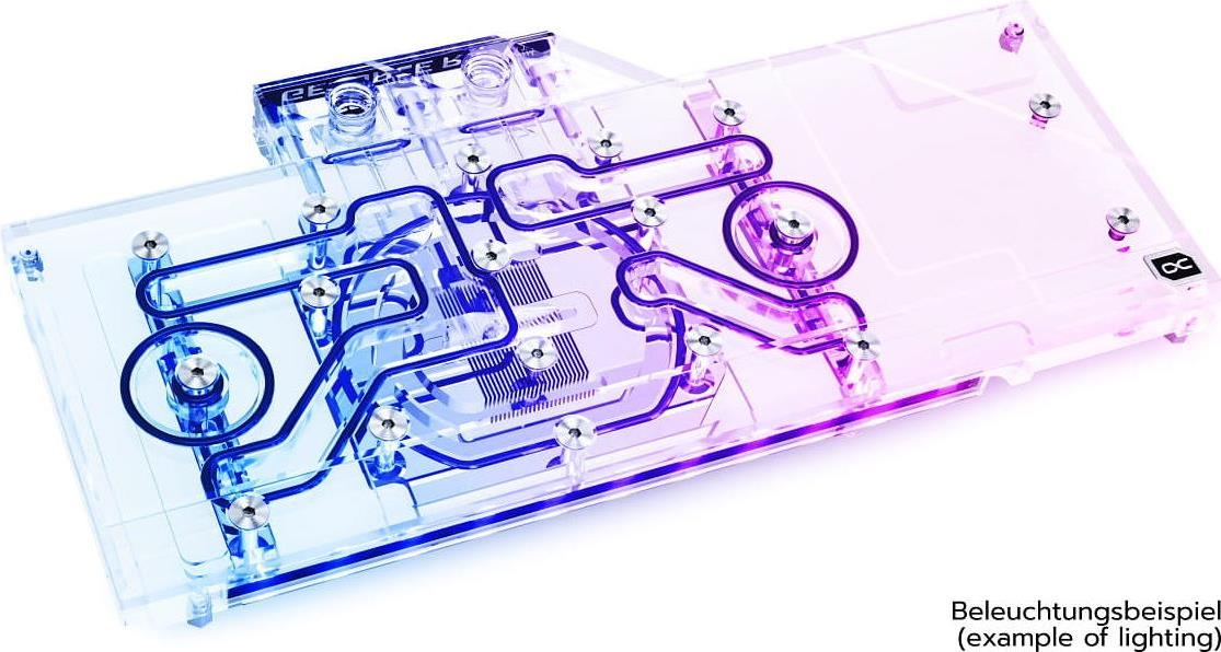 Alphacool 11961 Computerkühlsystemteil/-zubehör Rückenplatte (11961)
