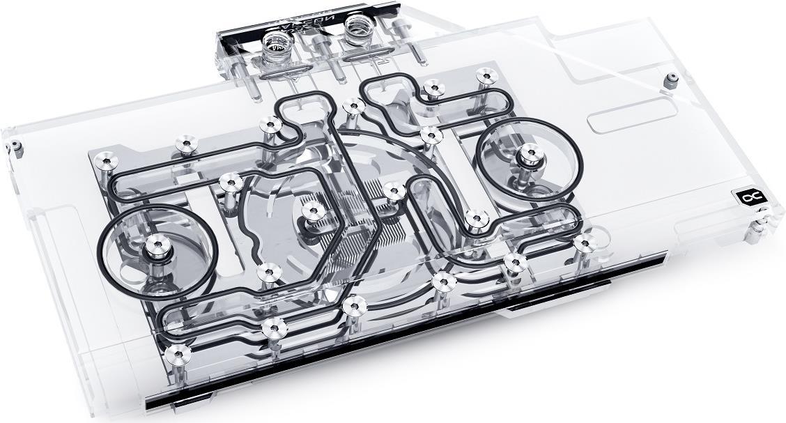 Alphacool Eisblock Aurora Acryl GPX-A Radeon RX 6800 Nitro+ mit Backplate PHT EOL (11962)