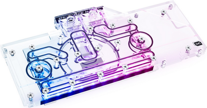 Alphacool Eisblock Aurora Acryl GPX-N RTX 3080/3090 Turbo mit Backplate PHT EOL (11975)