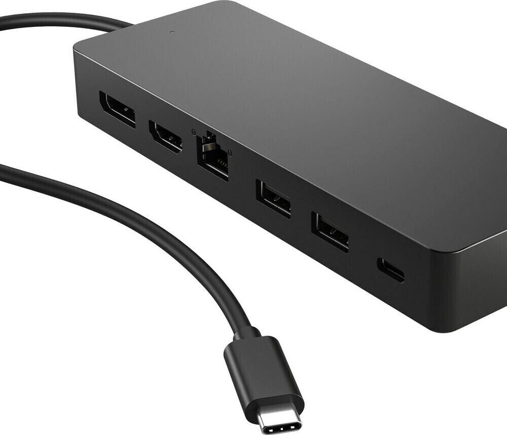 HP Universal USB-C Multiport Hub - Dockingstation - USB-C - HDMI, DP - Europa (50H98AA#ABB)
