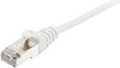 equip - Patch-Kabel - RJ-45 (M) zu RJ-45 (M) - 5 m - Paare in Metallfolie (PiMf) - CAT 6 - halogenfrei, geformt, verseilt - weiß (Packung mit 30)