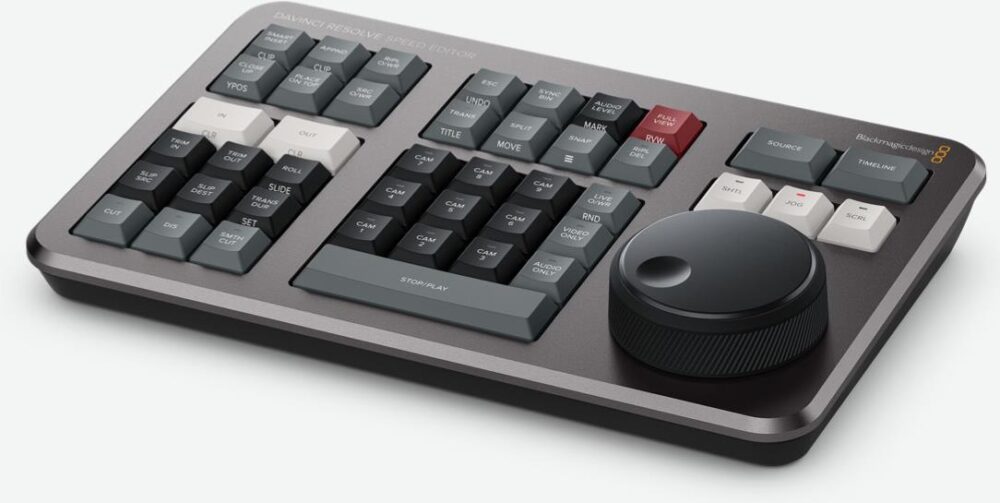 Blackmagic Design DaVinci Resolve Speed Editor (BM-DV/RES/BBPNLMLEKA-LIC)