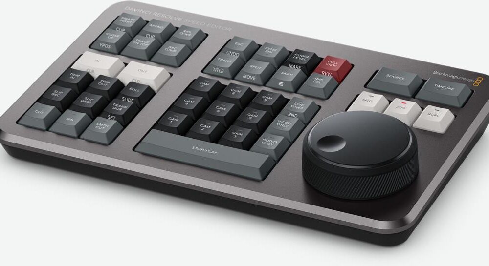 Blackmagic Design DaVinci Resolve Speed Editor (BM-DV/RES/BBPNLMLEKA-LIC)