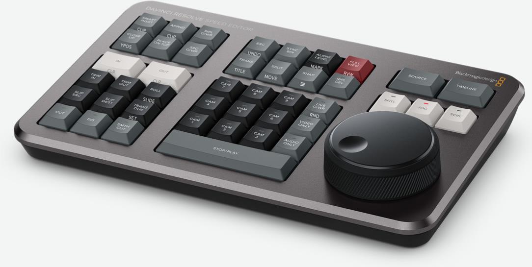 Blackmagic Design DaVinci Resolve Speed Editor (BM-DV/RES/BBPNLMLEKA-LIC)