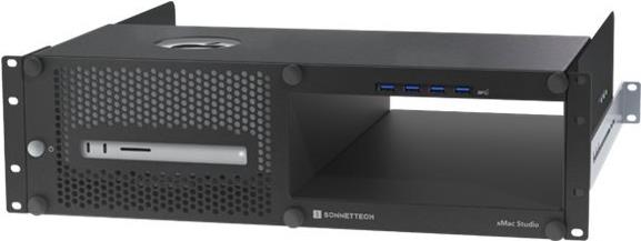 Sonnet xMac Studio - Rack (3U) - Kleines & Mittleres Unternehmen - Schwarz - Mac Studio - SSD (XMAC-STD-0)