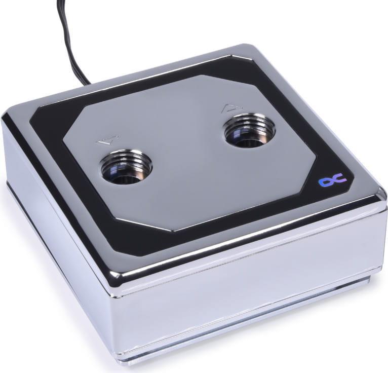 Alphacool Eisblock XPX Aurora Edge - Full Brass Chrome Digital RGB (13083)