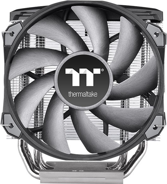 Thermaltake TOUGHAIR TRX40 Prozessor Luftkühlung 14 cm Aluminium - Schwarz 1 Stück(e) (CL-P095-PL14BL-A)