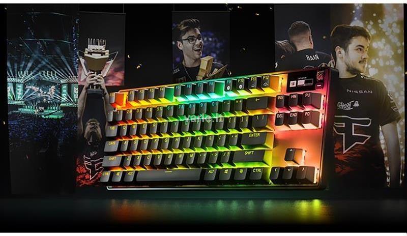 Steelseries Apex Pro TKL Tastatur USB + RF Wireless + Bluetooth QWERTY US Englisch Schwarz (64865)