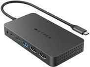 HyperDrive Next - Dockingstation - für Laptop, Tablet, Notebook, Smartphone - USB-C / USB4 / Thunderbolt 3 / Thunderbolt 4 - 2 x HDMI - 1GbE (HD7002GL)