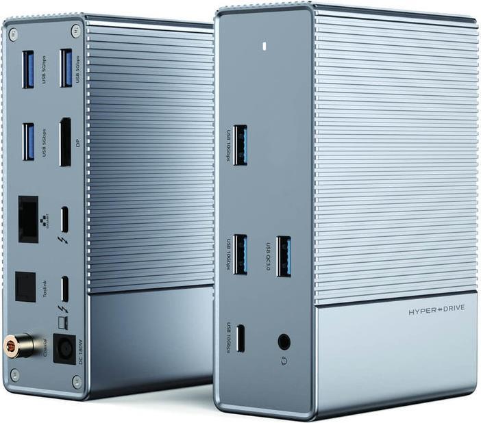 Targus HyperDrive GEN2 - Dockingstation - Thunderbolt 3 - DP, Thunderbolt - 1GbE - 180 Watt - Europa (HDG2TB314-EU)