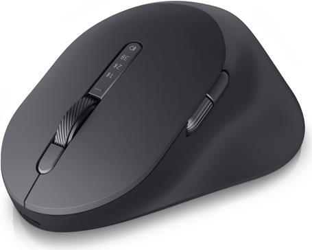 Dell Premier MS900 - Maus - 7 Tasten - kabellos - 2.4 GHz, Bluetooth 5.1 - kabelloser Empfänger (USB) - Graphite - mit 3 Jahre Advanced Exchange-Service