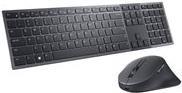 Dell Premier KM900 - Tastatur-und-Maus-Set - Zusammenarbeit - hinterleuchtet - kabellos - 2.4 GHz, Bluetooth 5.1 - QWERTZ - Deutsch - Graphite - mit 3 Jahre Advanced Exchange-Service