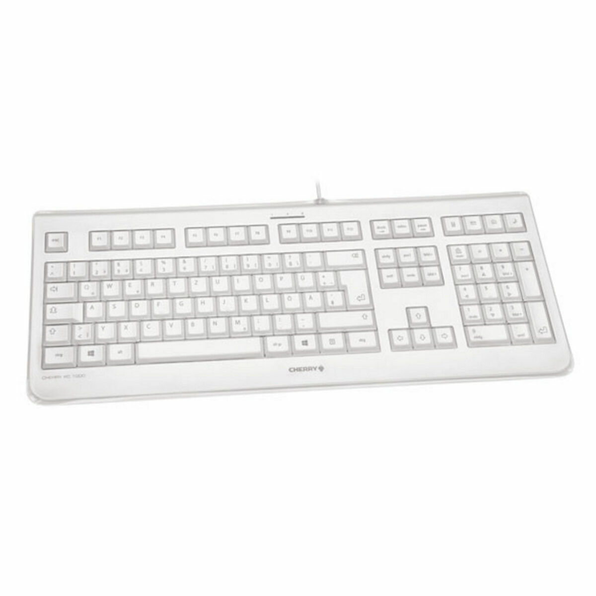Tastiera Cherry JK-1068ES-0 Grigio Qwerty in Spagnolo QWERTY