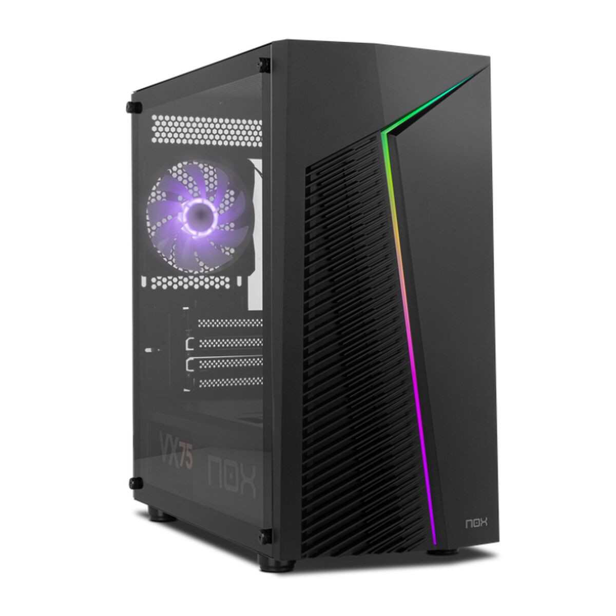 Case computer desktop ATX Nox-Xtreme NXINFTYZETA Nero