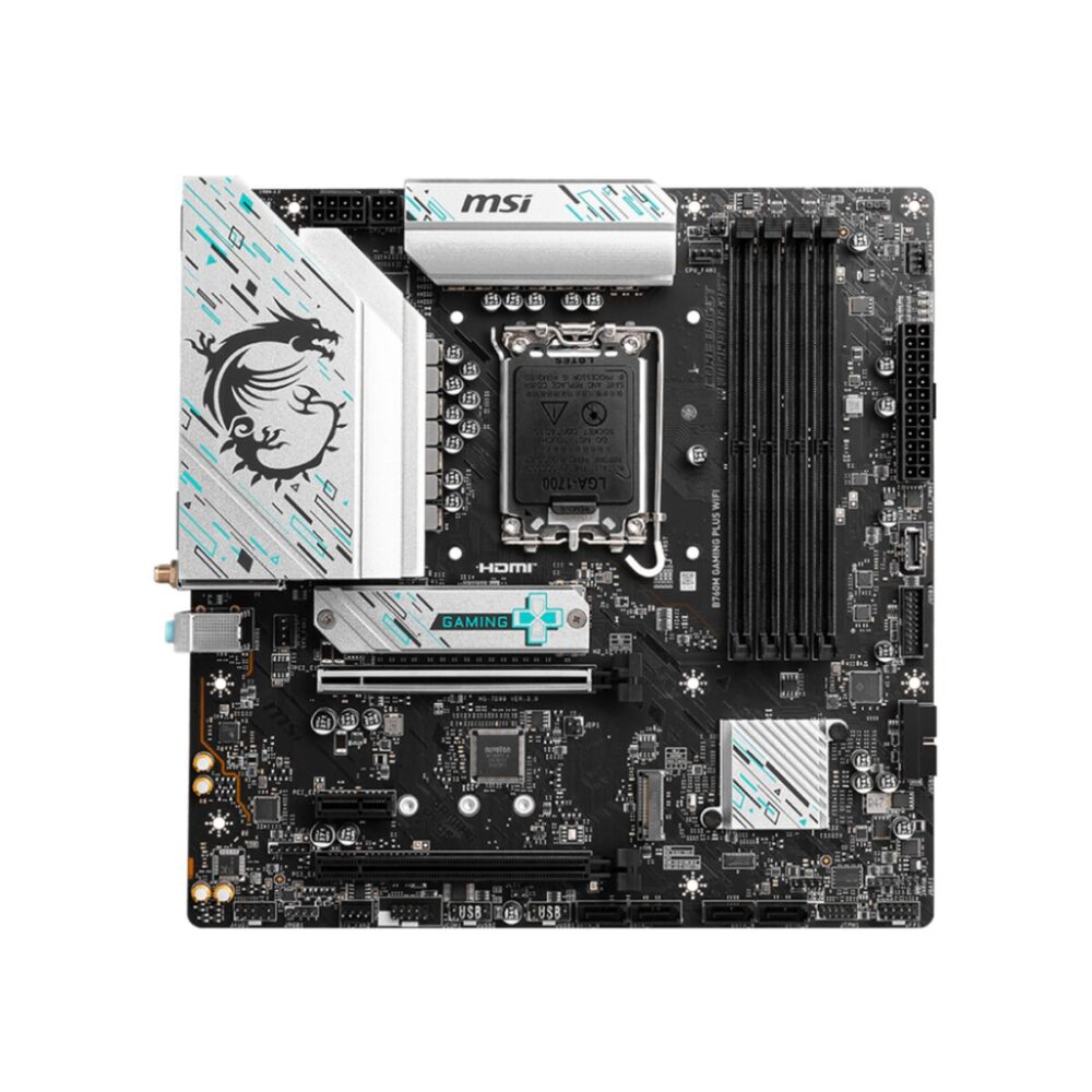 Scheda Madre MSI B760M GAMING PLUS WIFI Intel B760 LGA 1700