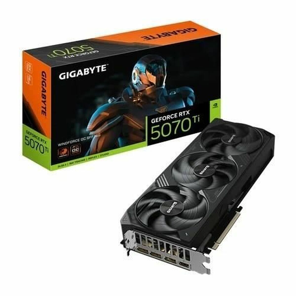 Scheda Grafica Gigabyte nvidia geforce rtx 5070 ti 16 GB GDDR6