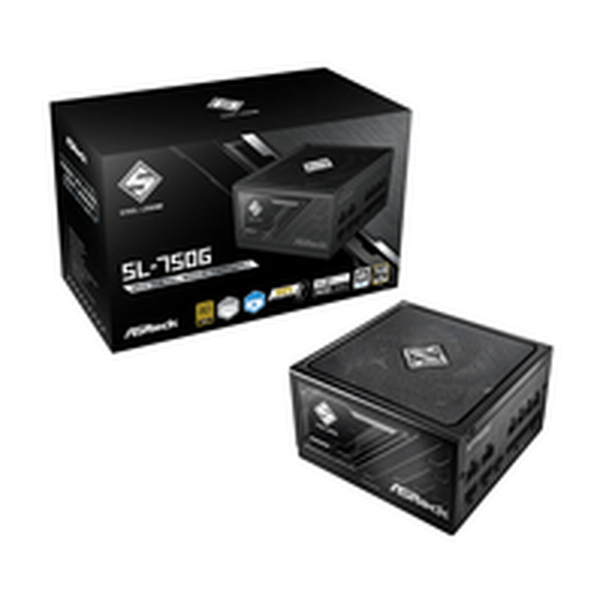 Fonte di Alimentazione ASRock 90-UXS075-GFEAAA ATX 1000 W 80 Plus Gold