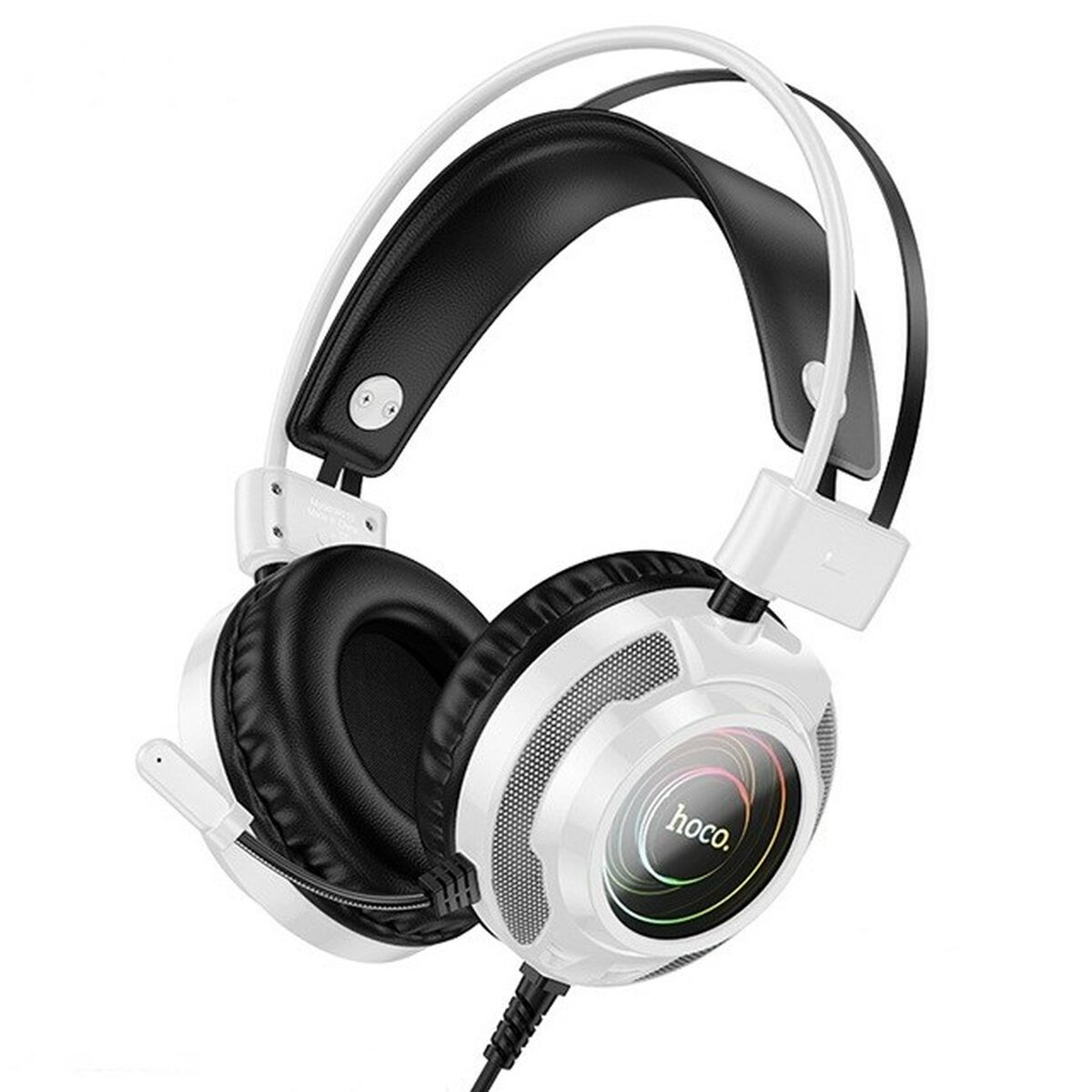 Auricolari con Microfono Hoco W110 Bianco Nero