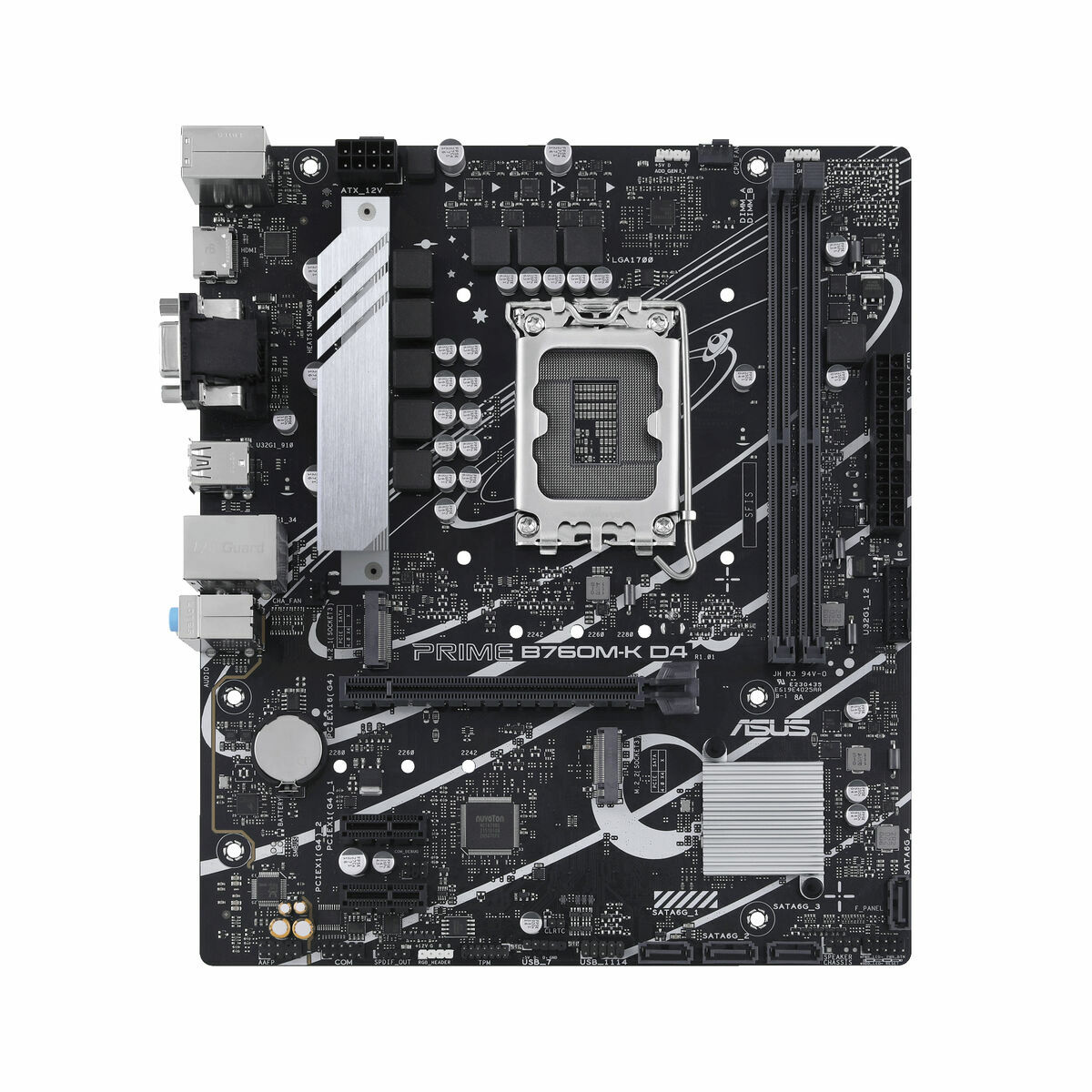 Scheda Madre Asus PRIME B760M-K D4 LGA 1700 Intel B760