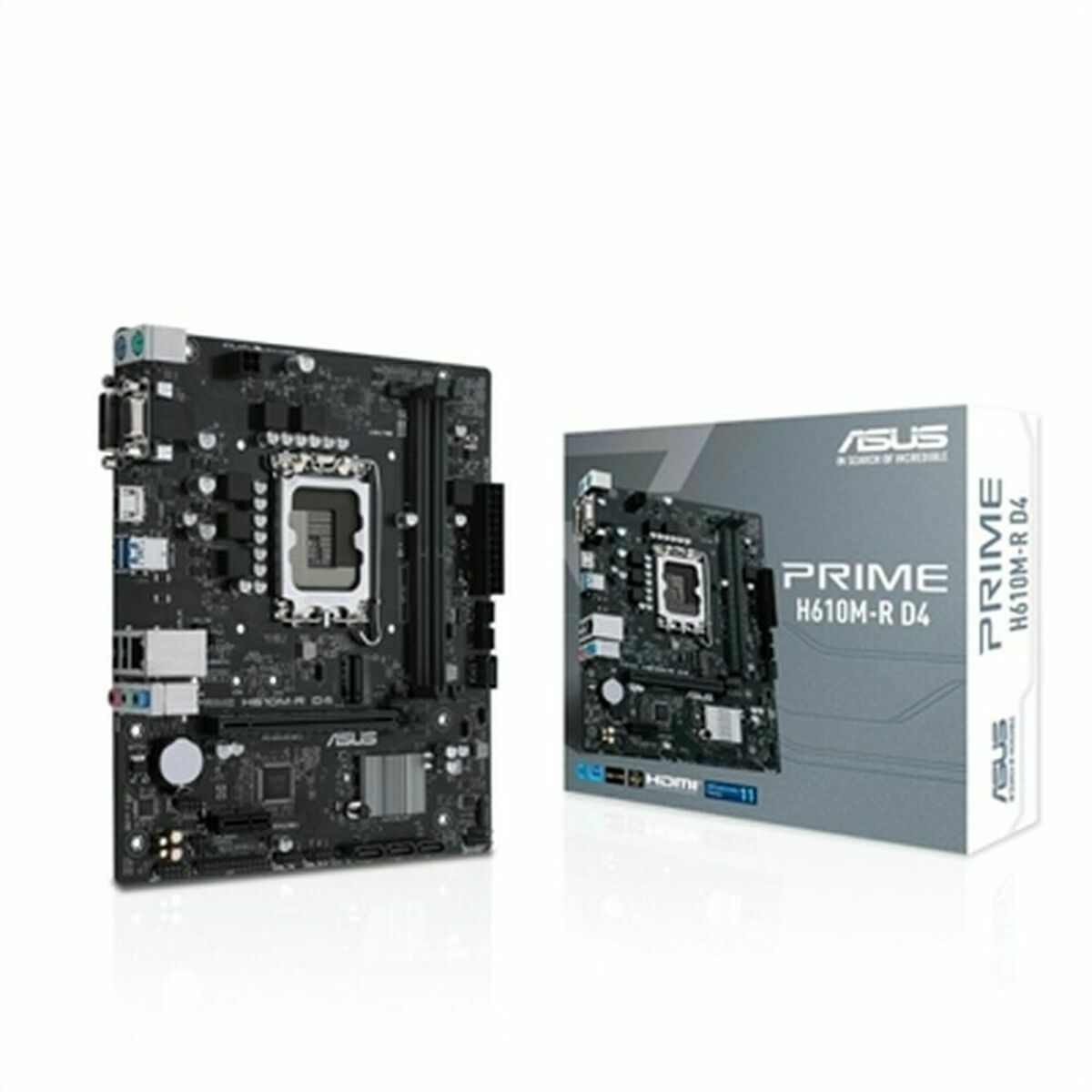 Scheda Madre Asus PRIME H610M-R D4 LGA 1700 INTEL H610