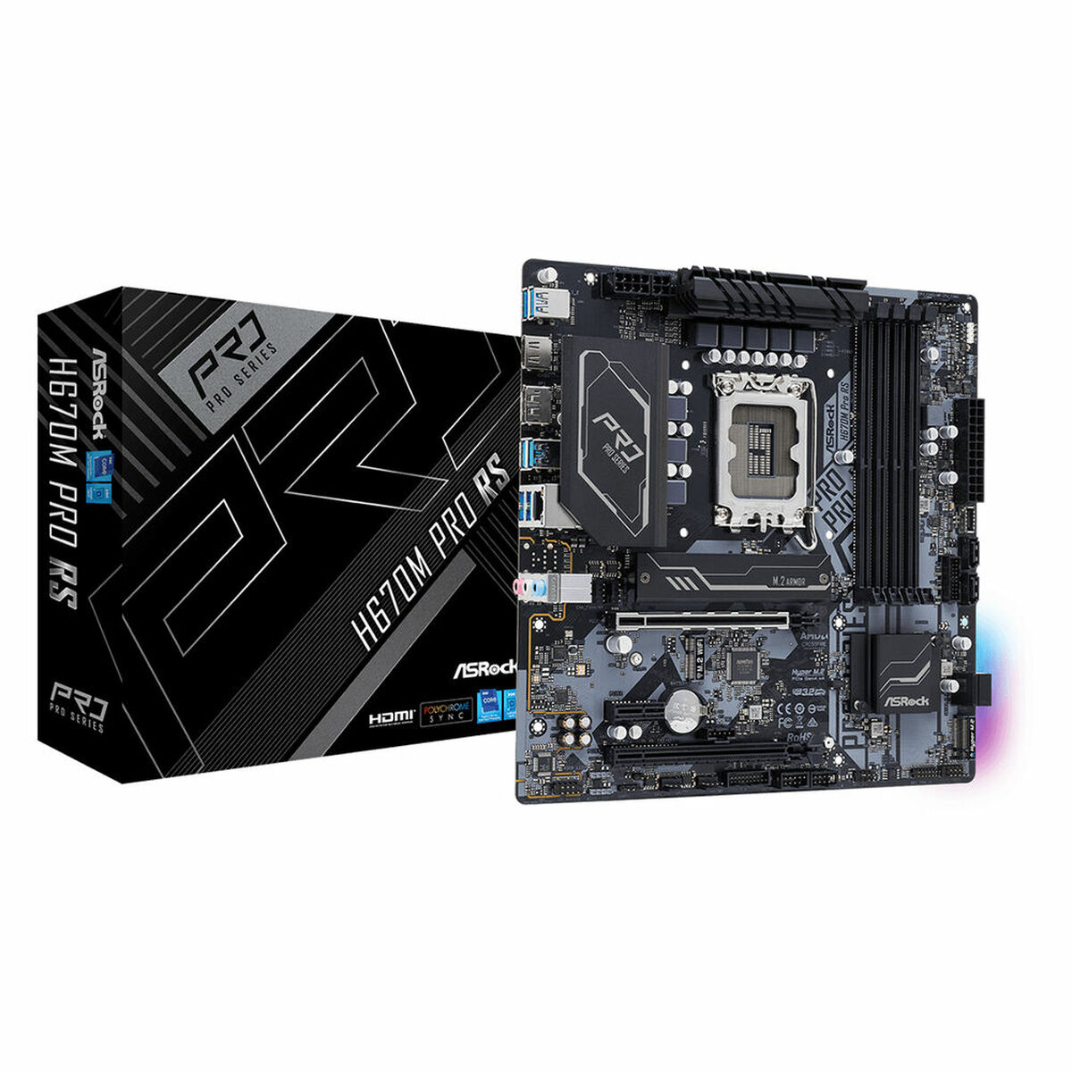 Scheda Madre ASRock H670M PRO RS LGA 1700 INTEL H670