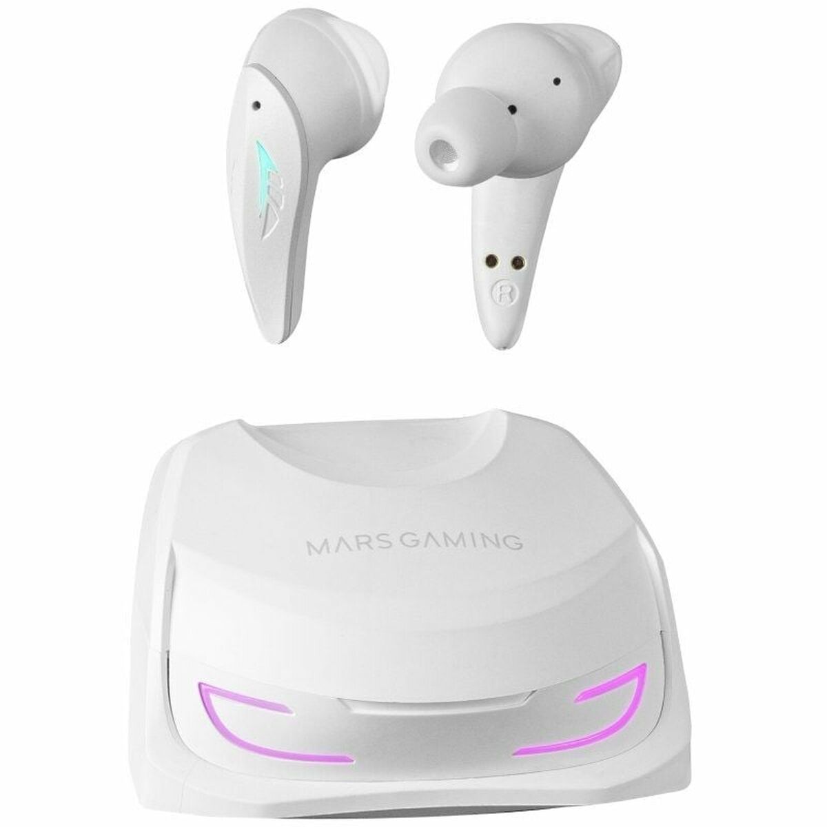 Auricolari con Microfono Mars Gaming MHIULTRAW Bianco