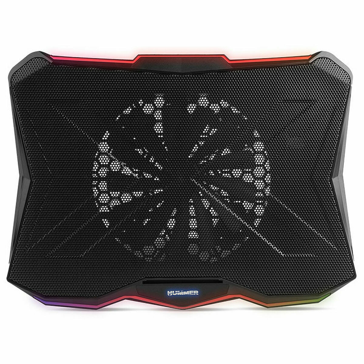 Refrigeratore Portatile Nox-Xtreme NXHUMMERPROSTAND LED RGB Nero